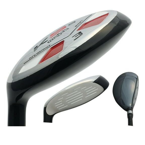 LEFT HANDED Majek Golf Men's #3 Hybrid Stiff Flex New Utility S Flex Club