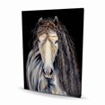 thumbnail image 1 of Begin Home Decor C1RC3648AUTTQY 36 x 48 in. Abstract Horse with Curly Mane - Canvas Art for Home Decor, 1 of 3