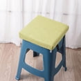 thumbnail image 1 of LEFTHIGH Home 12x12in Linen Dining Chair Pad Square High Density Sponge Seat Cushion Non-Slip for Kitchen Indoor Use Easter Decor, 1 of 7