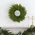 thumbnail image 1 of LEFTHIGH Home Artificial Christmas Wreath 50cm Pine Needle Door Decoration Wreath for Indoor Outdoor Holiday Wall Window Garland Decor, 1 of 6