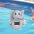 thumbnail image 1 of LEFTHIGH Home Baby Bath Thermometer Cute Elephant Penguin Pumpkin Shape LCD with Temperature Alert IPX7 Waterproof for Infants Christmas Decorations for Home, 1 of 6