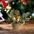 thumbnail image 1 of ABPWLY Home Christmas Artificial Berry Plant Ornaments for Tree Decoration Scene Setting Living Room Desk Bedroom Decor Christmas Ornaments, 1 of 6
