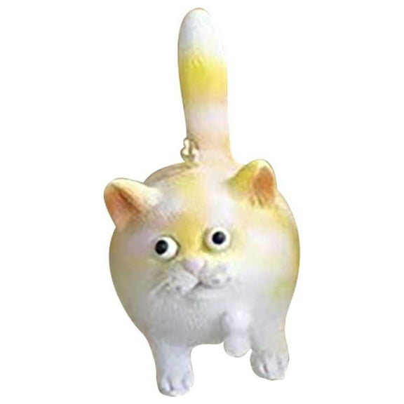 LEFTHIGH Home Christmas Catss Tail Erect Mini Catss Ornament Resin Home Decoration Home Decor