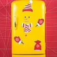 thumbnail image 1 of LEFTHIGH Home Christmas Snowman Expression Magnetic Refrigerator Sticker Holiday Decoration DIY Garage Door Wall Sticker Christmas Kitchen Decor, 1 of 4