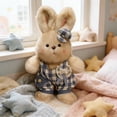 thumbnail image 1 of LEFTHIGH Home Cute Easter Bunny Plush Toy Soft Stuffed Animal Festive Spring Decor for Kids Adults Holiday Gift 35cm St Patricks Day Accessories, 1 of 6