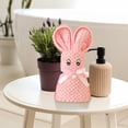 thumbnail image 1 of LEFTHIGH Home Easter Corals Fleece Rabbits Towel Gift 40x30cm Soft Bunny Design Hand Towel for Bath Beach Picnic Party Favor Home Essentials, 1 of 5