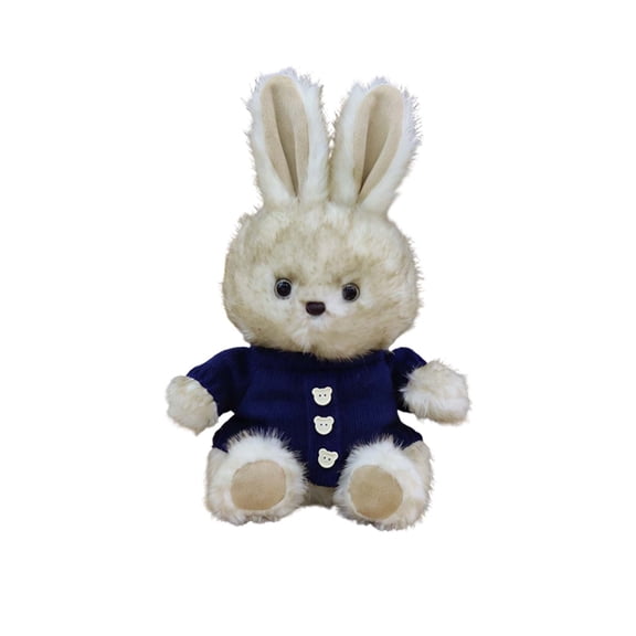 LEFTHIGH Home Easter Cute Plush Bunny Series Soft Fabric Figurine for Home Decoration Holiday Gift Childrens Toy Spring Party Centerpiece Kitchen