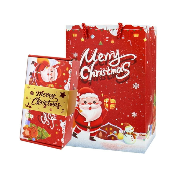 LEFTHIGH Home Merry Christmas Surprise Box Gift Box Creating Surprising Gift Red Envelope Bouncing Romantic Gift Box Christmas Decorations