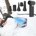 thumbnail image 1 of LEFTHIGH Home Miniature Violent Fan Snow Blower Portable Electric Air Blower with Multiple Nozzles 4 Speed LED Screen Rechargeable for Dust Cleaning Home, 1 of 7