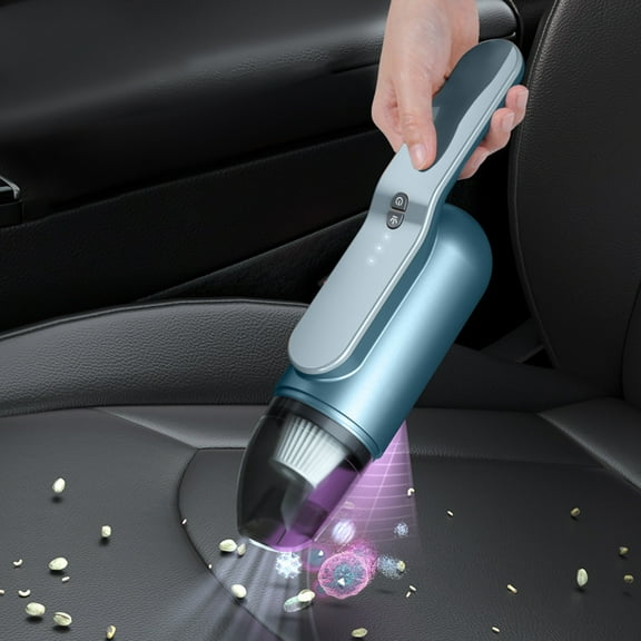 LEFTHIGH Home Small Handheld Vacuum, USB Rechargeable, Easy to Clean Desktop, Keyboard, Drawer, Car Interior and Other Crevices, Small Spaces Christmas