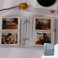 thumbnail image 1 of LEFTHIGH Home Small Photo Album Photo Storage Book with Translucent Frosted Cover Suitable for Artwork Postcards Pictures Stickers 1 Piece Christmas Decorations, 1 of 7