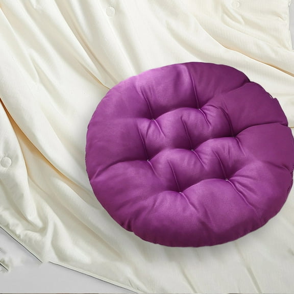 LEFTHIGH Home Thick Padded Chair Cushion Round Linen Fabric Seat Pad for Office Dining Room Student Chair Home All Season Use St Patricks Day