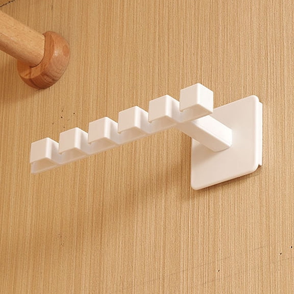 LEFTHIGH Home White Black Baseball Cap Hat Organizer Rack Plastic Stackable Holder for Storage 20x8x7.3cm Space Saving Display 1 Piece Valentines Decor
