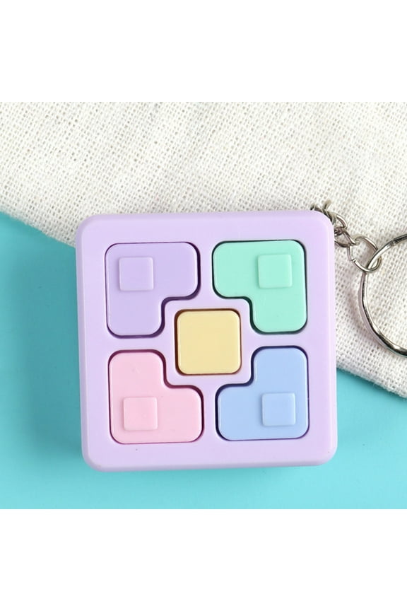 ABPWLY Toys Mini LED Electronic Memory Game Keychain Handheld Puzzle Toy for Kids Adults Travel Fidget Stress Relief Educational Gift Girl Toys