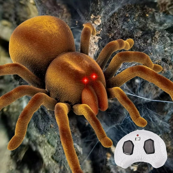 LEFTHIGH Toys Games RC Moving Tarantula Spider, Wireless Remote Control Toy for Kids, Great for Pranks and Halloween Decorations Kids Games