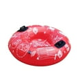thumbnail image 1 of LEFTHIGH Toys Games Snow Tube for Winter Fun Inflatable 37 Inch Heavy Duty Snow Sleds Game, 1 of 5