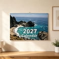 thumbnail image 1 of LEFXSMR 2027 Wall Calendar, Fashion Scenery Wall Calendar Planner, 11.22"x8.64" Spiral Bound Thick Paper 12 Monthly Calendar for Office Home Decor, 1 of 5