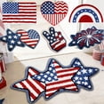 thumbnail image 1 of LEFXSMR 4th of July Bathroom Rugs, Non-Slip Area Rug with Independence Day Design, Patriotic Decorations Bathroom Rugs for Bath, Red White Blue Star, 1 of 7