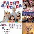thumbnail image 1 of LEFXSMR 4th of July Decorations Glasses, Independence Day Themed Hanging Patriotic Decorations for Holiday Party Decor, Red White Blue, 1 of 8