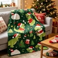 thumbnail image 1 of LEFXSMR Christmas Throw Blanket for Couch Knee Thigh Warm Flannel Holiday Blanket Chritsmas Decorations for Home Sofa Bed, 39.37*27.56", 1 of 7