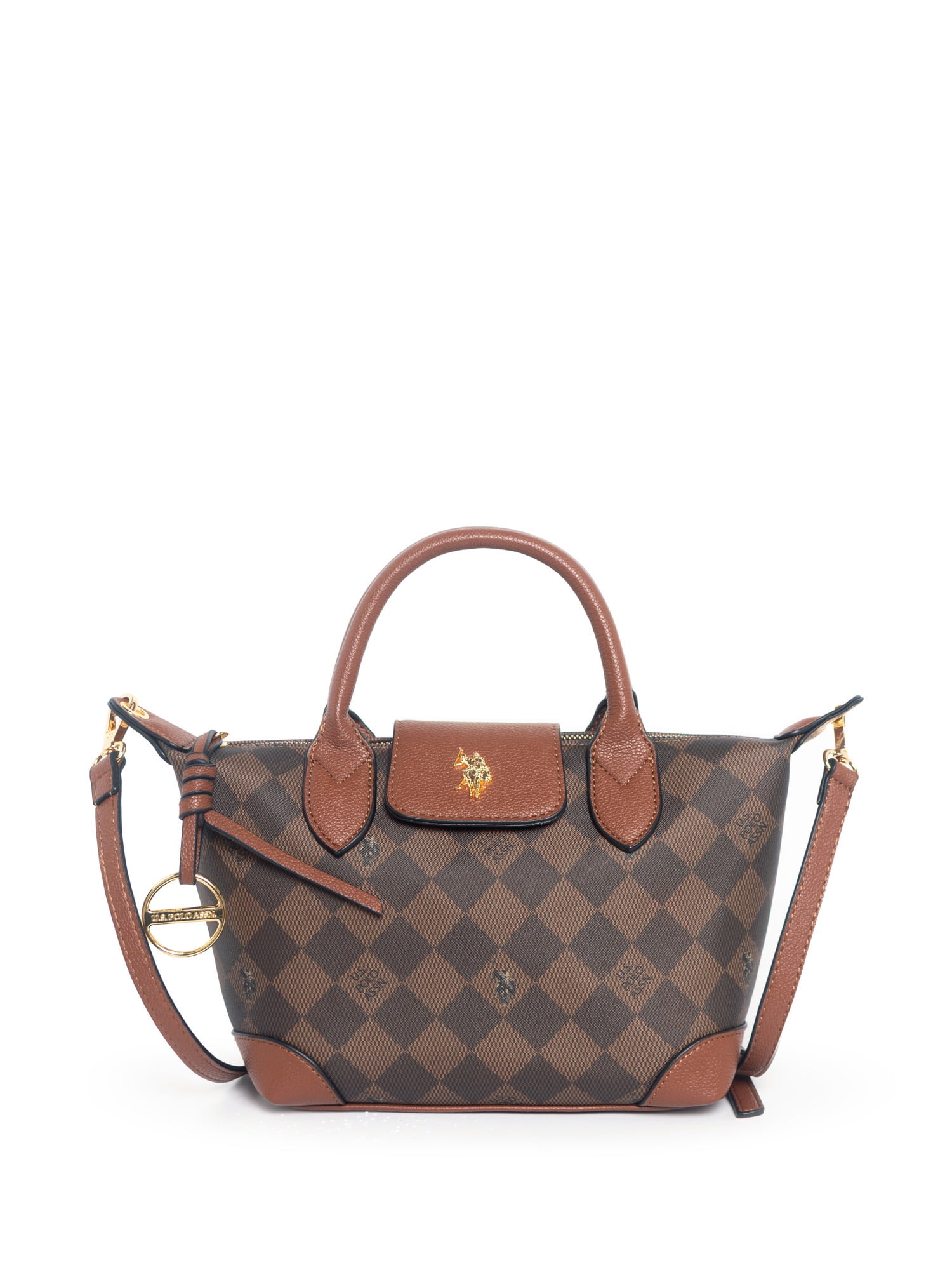 U.S. Polo Assn Women's Brown Legacy Crossbody
