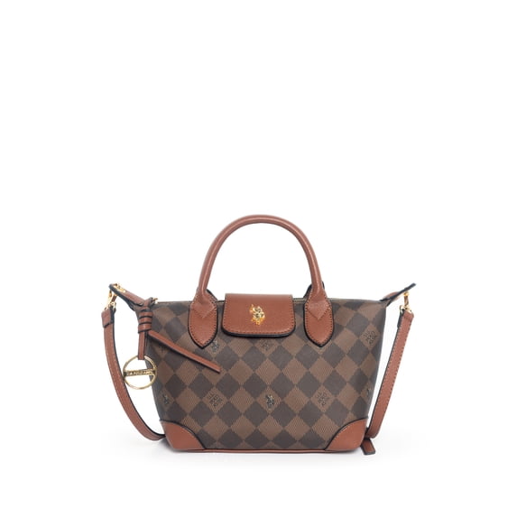 U.S. Polo Assn Women's Brown Legacy Crossbody