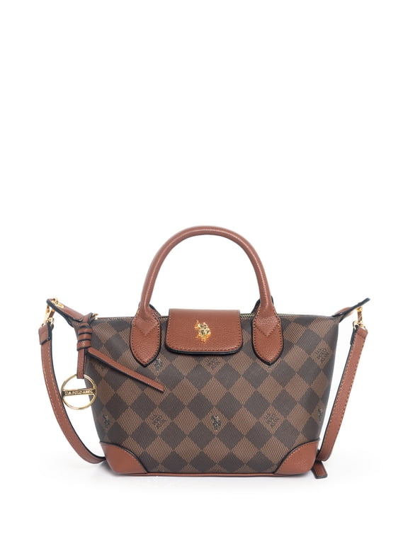 U.S. Polo Assn Women's Brown Legacy Crossbody