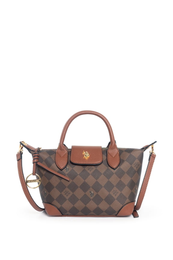 U.S. Polo Assn Women's Brown Legacy Crossbody