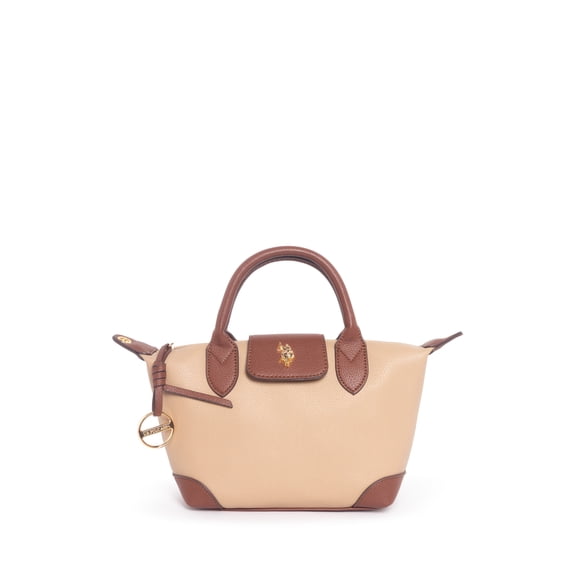 U.S. Polo Assn Women's Beige Legacy Crossbody
