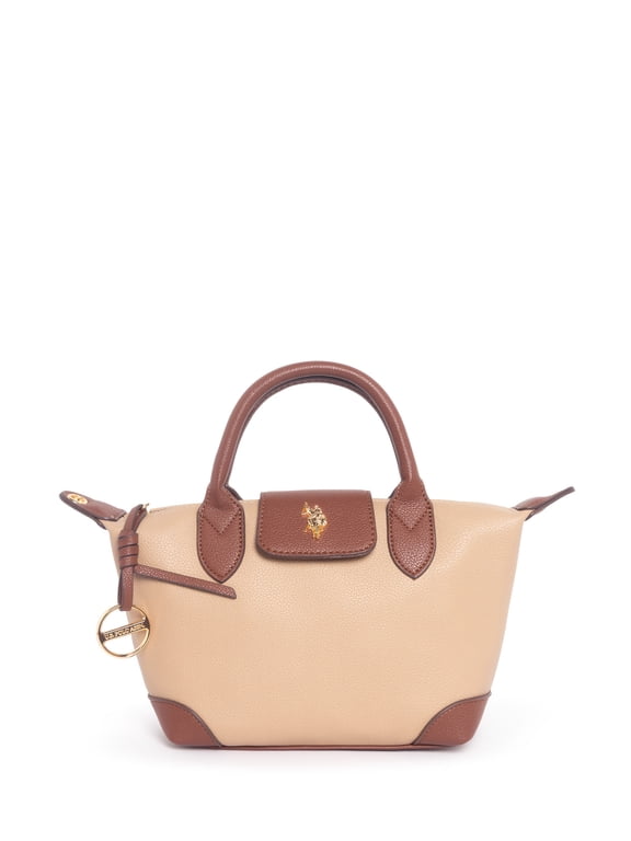 U.S. Polo Assn Women's Beige Legacy Crossbody