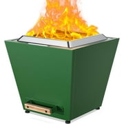 LEGACY HEATING Cyberpit One 20" Smokeless Fire Pit w/ Ash Pan & Carry Handle - Stainless Steel