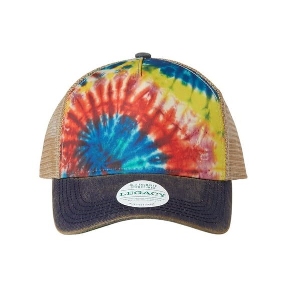 LEGACY Rainbow Tie Dye/ Navy/ Khaki 11218 Adjustable