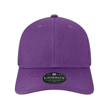 Legacy  Reclaim Mid-Pro Adjustable Cap, Eco Purple - Adjustable Size