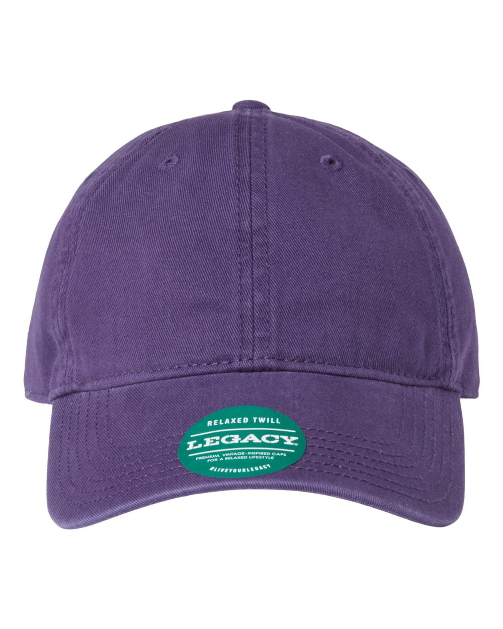 LEGACY - Relaxed Twill Dad Hat - EZA - Purple - Size: Adjustable ...