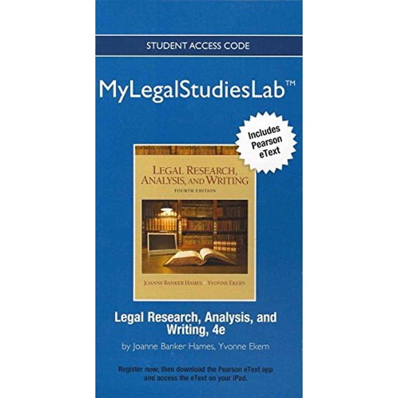 LEGAL RESEARCH,ANALYSIS,+WRITING-ACCESS