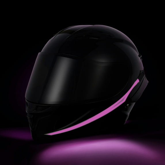 LEGASEE FG-PC-MOTOLED-PK - Pink Rechargable Helmet Light Tapes