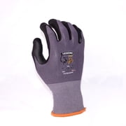 ATE Pro Grip Foam Nitrile Palm Coated Gloves, Gray