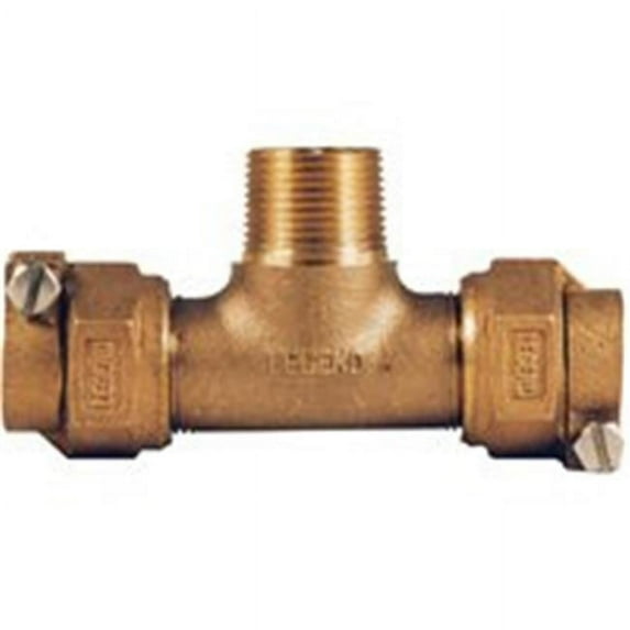 LEGEND VALVE AND FITTING INC 313-384NL 3/4"CTSxMIP Water Tee