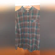 LEGENDARY WHITETAILS THE ORIGINAL BUCKCAMP FLANNEL - MEN L - PLAID SMOKY MOUTAIN