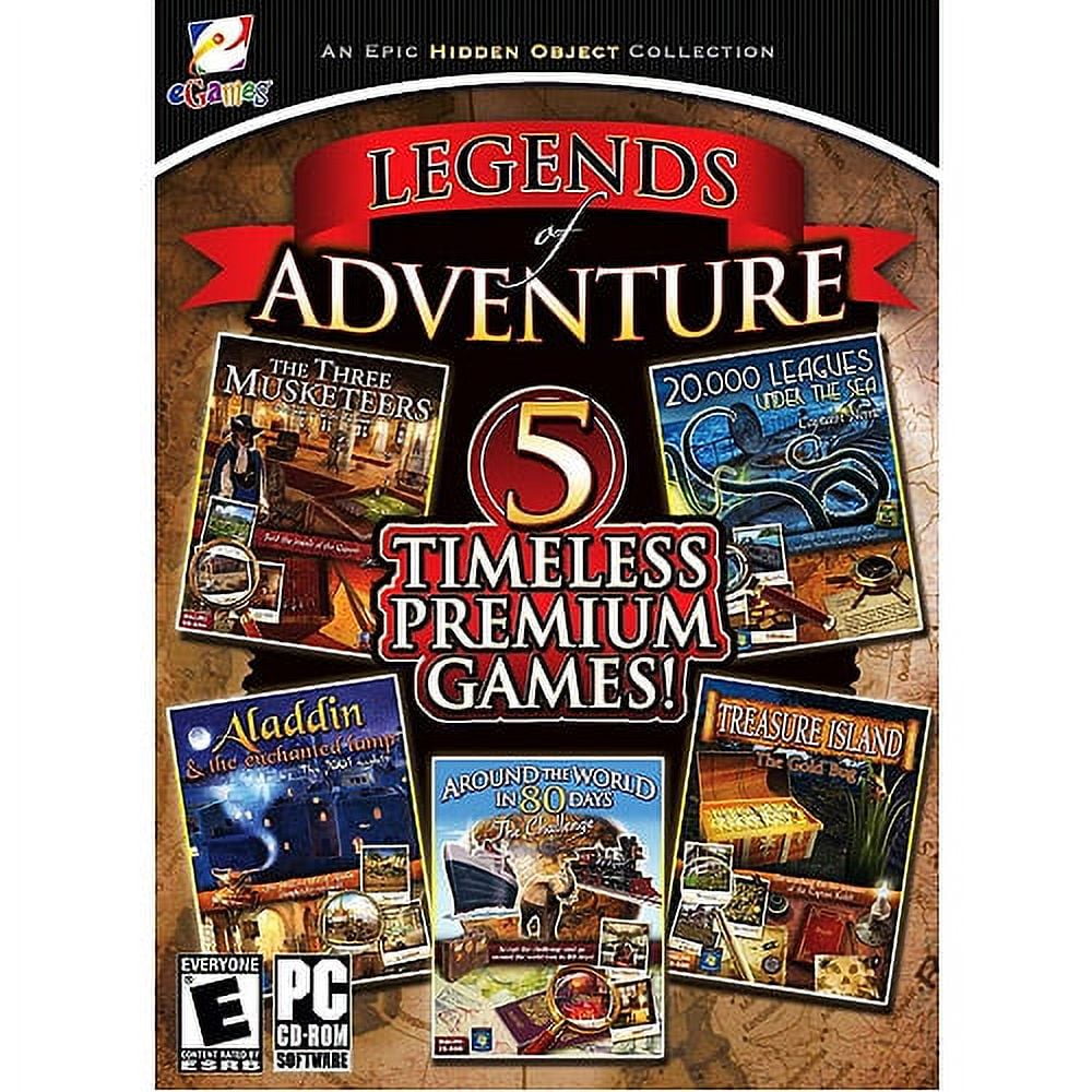 LEGENDS OF ADVENTURE 5 TIMELESS PREMIUM GAMES PC CD-ROM - Walmart.com