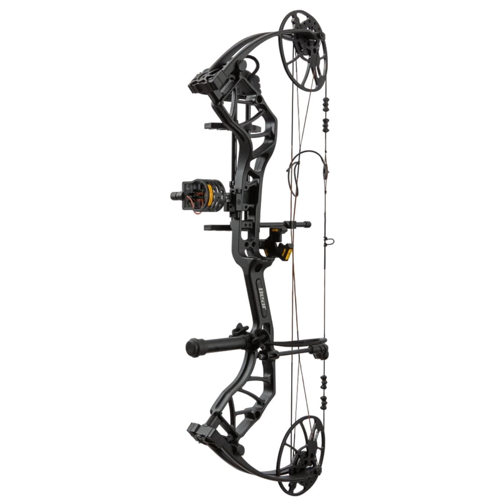 Bear Legit Maxx RTH LH70 Compound Bow, Adjustable 10-70 lbs, 14-30" Draw, 75% Let-Off, Includes Trophy Ridge Accessories, Black (AV54A23117L)