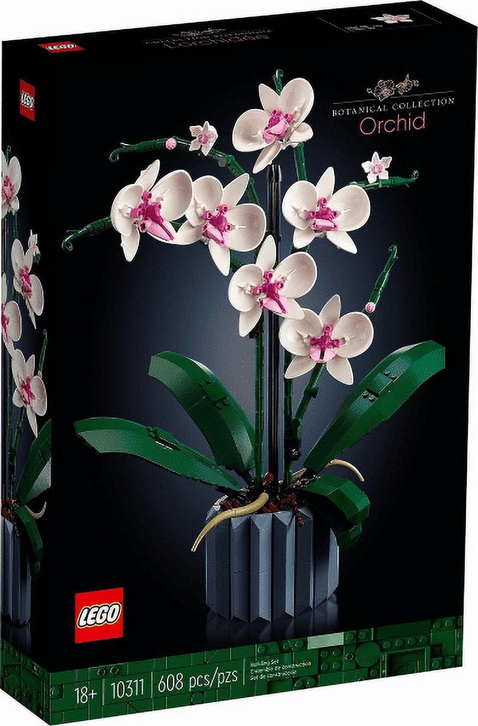 LEGO 10311 Botanical Collection Orchid for Age 18+, 608 Piece