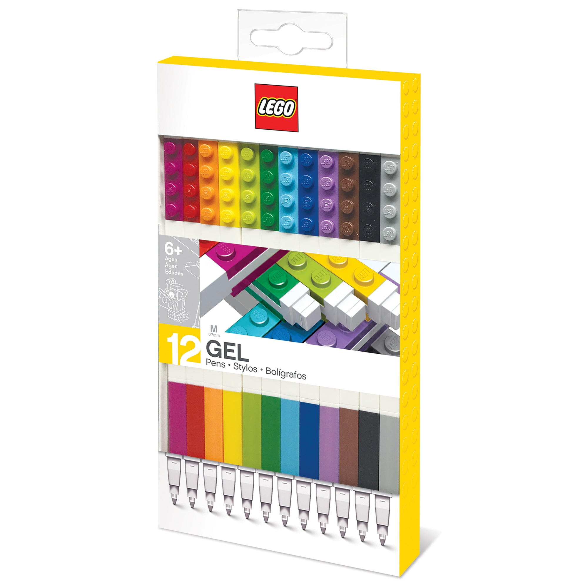 LEGO 6 Bulk Gel Pens Set
