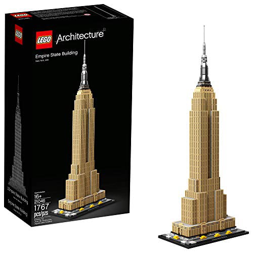 Sind tung humor LEGO 21046 Architecture Empire State Building 21046 Model Skyscraper  Building Kit - Walmart.com