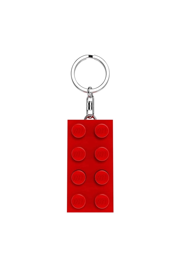 LEGO 2x4 Brick Keychain Light - Red (KE234HR)