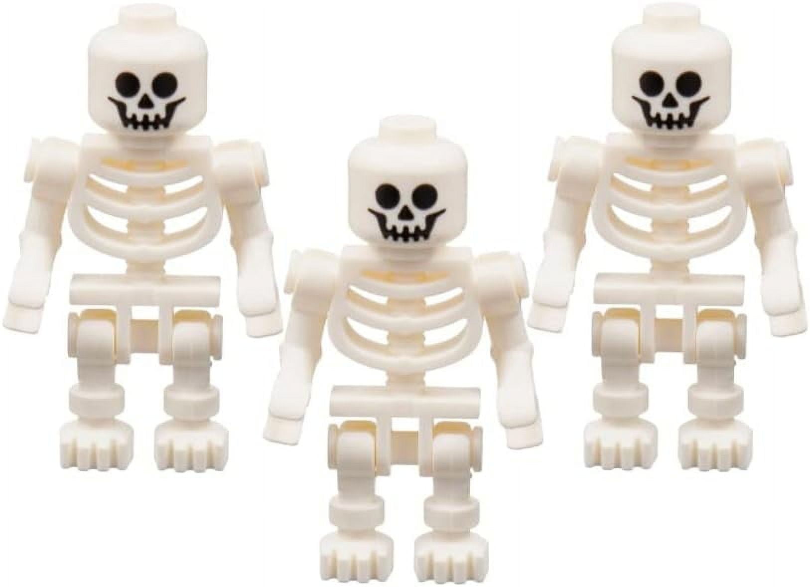 LEGO Skeleton MINIFIG LOT Spooky Halloween Minifigure Castle