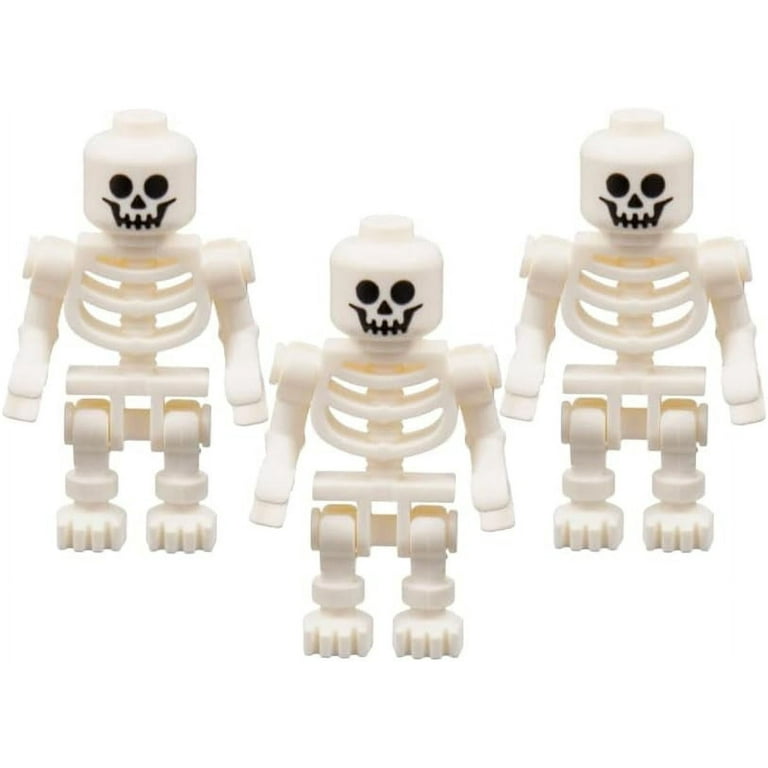 LEGO Skeleton MINIFIG LOT Spooky Halloween Minifigure Castle