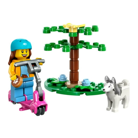 LEGO 30639 City Dog Park Scooter Building Kit