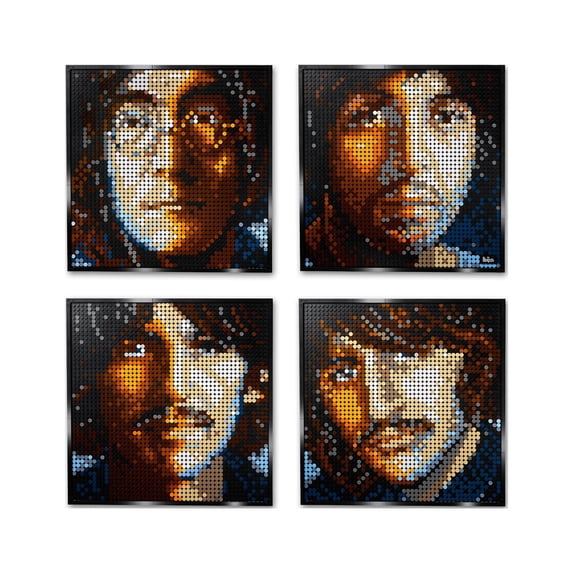 LEGO Art The Beatles 31198 Collectible Creative Beatles Canvas Wall Art Building Toy (2,933 Pieces)