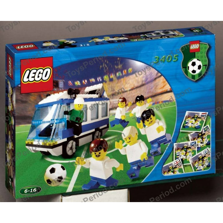 LEGO 3405 Blue Bus Soccer Walmart